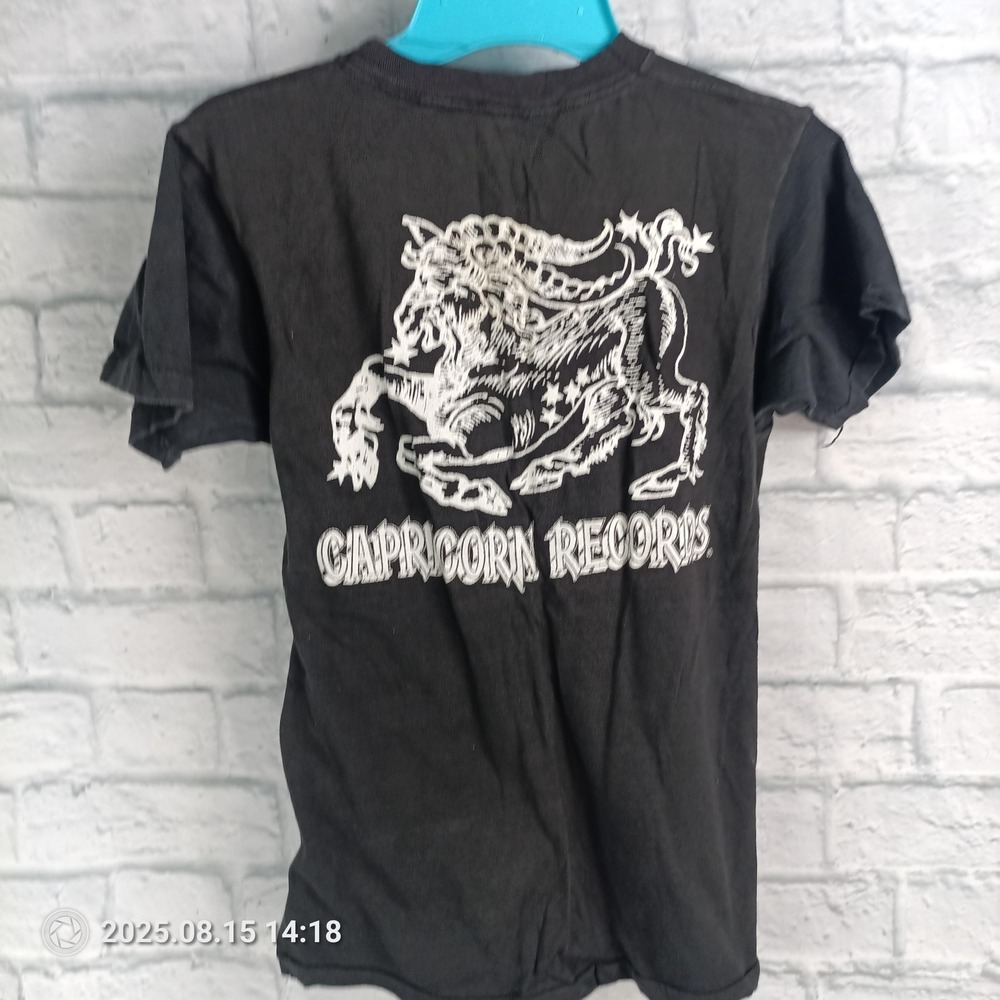 Vintage Stillwater Shirt Mens Medium Black Capricorn Records Band Tee 70s USA